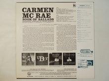 画像をギャラリービューアに読み込む, Carmen McRae - Book Of Ballads (LP-Vinyl Record/Used)