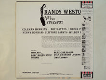 Load image into Gallery viewer, Randy Weston - Live At The Fivespot (LP-Vinyl Record/Used)