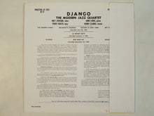 画像をギャラリービューアに読み込む, Modern Jazz Quartet - Django (LP-Vinyl Record/Used)
