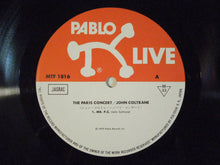 画像をギャラリービューアに読み込む, John Coltrane - The Paris Concert (LP-Vinyl Record/Used)