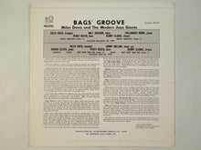 画像をギャラリービューアに読み込む, Miles Davis - Bags Groove (LP-Vinyl Record/Used)