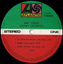 画像をギャラリービューアに読み込む, Max Roach - Drums Unlimited (LP Record / Used)