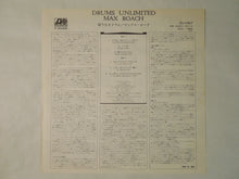 画像をギャラリービューアに読み込む, Max Roach Drums Unlimited Atlantic P-6035A