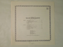 画像をギャラリービューアに読み込む, The Art Pepper Quartet The Art Pepper Quartet Victor SMJ-6022M
