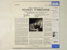 画像をギャラリービューアに読み込む, Stanley Turrentine That's Where It's At Blue Note BN 4096