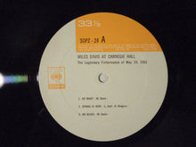 Load image into Gallery viewer, Miles Davis Miles Davis At Carnegie Hall CBS/Sony SOPZ-24