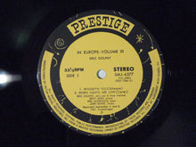 画像をギャラリービューアに読み込む, Eric Dolphy In Europe / Volume 3 Prestige SMJ-6577