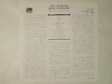 画像をギャラリービューアに読み込む, John Coltrane Olé Coltrane Atlantic P-6052A