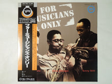 画像をギャラリービューアに読み込む, Stan Getz, Dizzy Gillespie, Sonny Stitt For Musicians Only Verve Records 18MJ 9021