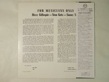 画像をギャラリービューアに読み込む, Stan Getz, Dizzy Gillespie, Sonny Stitt For Musicians Only Verve Records 18MJ 9021