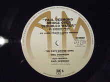 画像をギャラリービューアに読み込む, Paul Desmond Bridge Over Troubled Water A&M Records LAX 3105