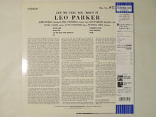 画像をギャラリービューアに読み込む, Leo Parker Let Me Tell You 'Bout It Blue Note BN 4087