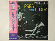画像をギャラリービューアに読み込む, The Lester Young-Teddy Wilson Quartet Pres And Teddy Verve Records 20MJ 0025