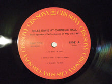 画像をギャラリービューアに読み込む, Miles Davis Miles Davis At Carnegie Hall CBS/Sony 18AP 2059