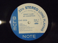 画像をギャラリービューアに読み込む, Sonny Clark My Conception Blue Note GXF 3056
