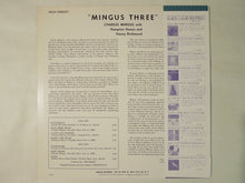 画像をギャラリービューアに読み込む, Charles Mingus With Hampton Hawes & Danny Richmond Mingus Three Jubilee YW-7566-RO