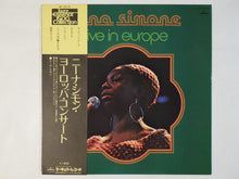 画像をギャラリービューアに読み込む, Nina Simone - Live In Europe (LP-Vinyl Record/Used)