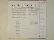 画像をギャラリービューアに読み込む, Charlie Parker With Strings - Midnight Jazz At Carnegie Hall (LP-Vinyl Record/Used)