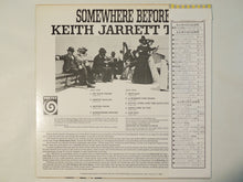 画像をギャラリービューアに読み込む, Keith Jarrett Trio - Somewhere Before (LP-Vinyl Record/Used)