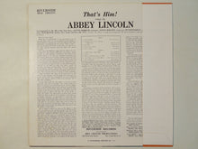 画像をギャラリービューアに読み込む, Abbey Lincoln - That's Him (LP-Vinyl Record/Used)