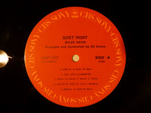 画像をギャラリービューアに読み込む, Miles Davis Quiet Nights CBS/Sony 20AP 1407