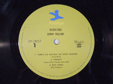 画像をギャラリービューアに読み込む, Sonny Rollins - Worktime (LP-Vinyl Record/Used)