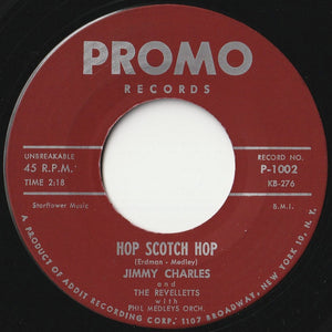 Jimmy Charles, Revelletts - A Million To One / Hop Scotch Hop (7 inch Record / Used)