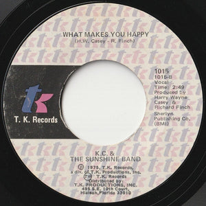 KC & The Sunshine Band - That's The Way (I Like It) / What Makes You Happy (7 inch Record / Used)