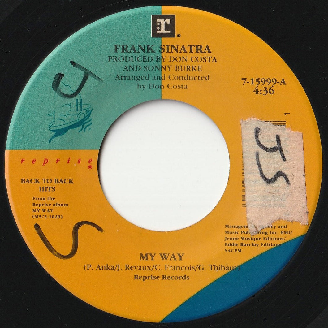 Frank Sinatra - My Way / Cycles (7 inch Record / Used)