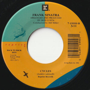 Frank Sinatra - My Way / Cycles (7 inch Record / Used)