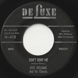 Otis Williams & The Charms - United / Dont Deny Me (7 inch Record / Used)