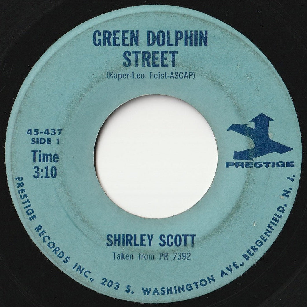 Shirley Scott - Green Dolphin Street / Blues For Tyrone (7 inch Record / Used)