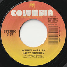 Load image into Gallery viewer, Wendy And Lisa - Are You My Baby / Happy Birthday (7 inch Record / Used)
