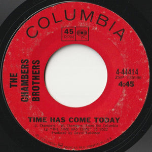Chambers Brothers - Time Has Come Today / People Get Ready (7 inch Record / Used)