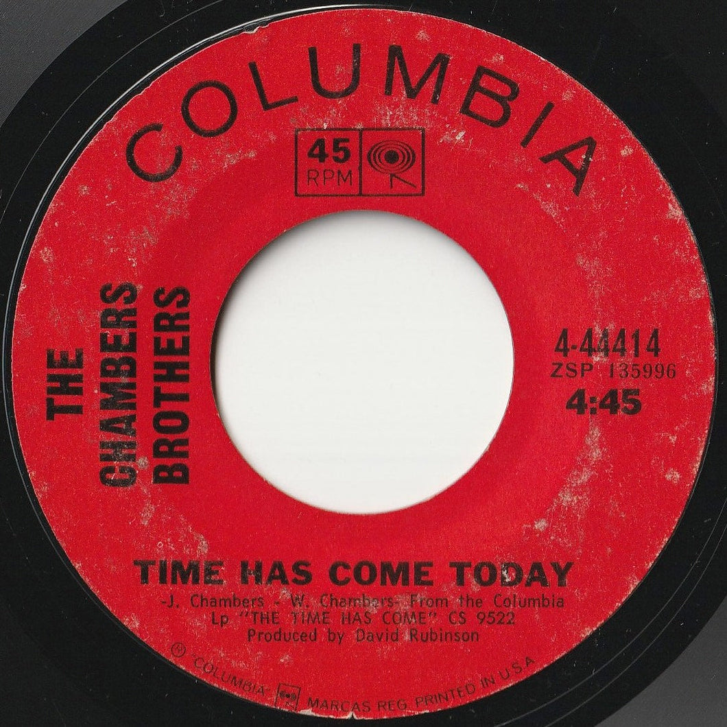 Chambers Brothers - Time Has Come Today / People Get Ready (7 inch Record / Used)