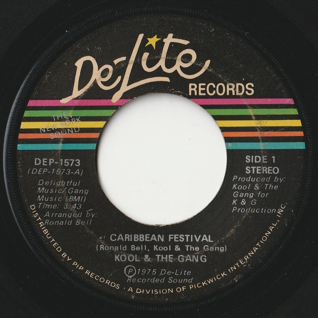 Kool & The Gang - Caribbean Festival / (Disco Version) (7 inch Record / Used)