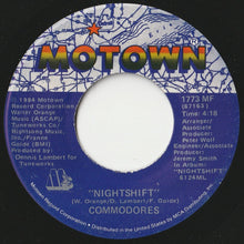 Load image into Gallery viewer, Commodores - Nightshift / I Keep Running (7 inch Record / Used)
