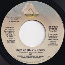 画像をギャラリービューアに読み込む, GQ - Make My Dreams A Reality / This Happy Feeling  (7 inch Record / Used)

