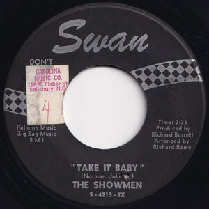 Showmen - In Paradise / Take It Baby (7 inch Record / Used)