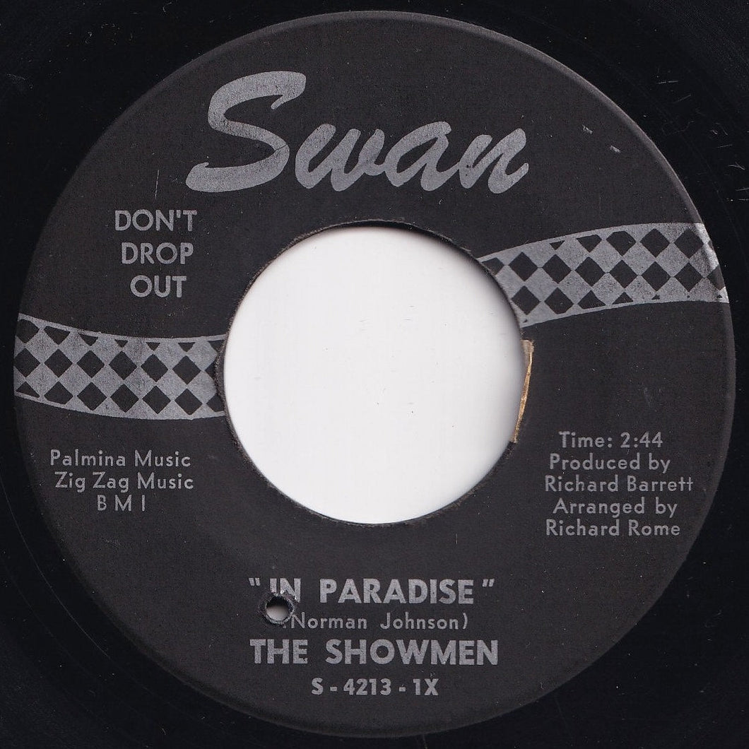 Showmen - In Paradise / Take It Baby (7 inch Record / Used)