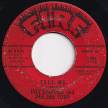 画像をギャラリービューアに読み込む, Don Gardner, Dee Dee Ford - Need Your Lovin&#39; / Tell Me (7 inch Record / Used)
