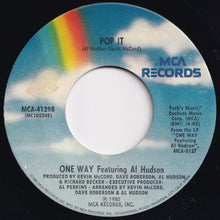 画像をギャラリービューアに読み込む, One Way, Al Hudson - Pop It / I&#39;m In Love With Lovin&#39; You (7 inch Record / Used)
