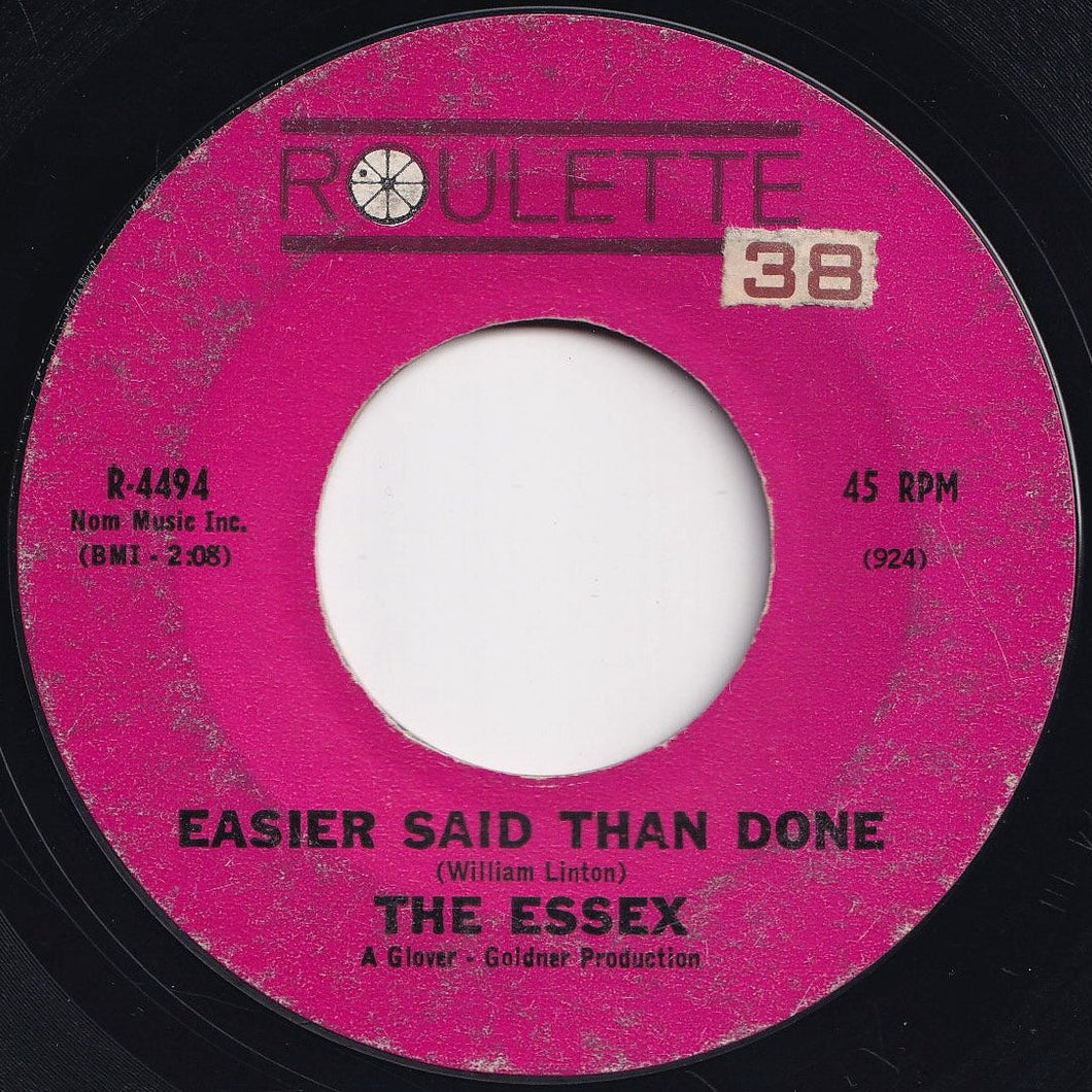 Essex - Easier Said Than Done / Are You Going My Way (7 inch Record / Used)