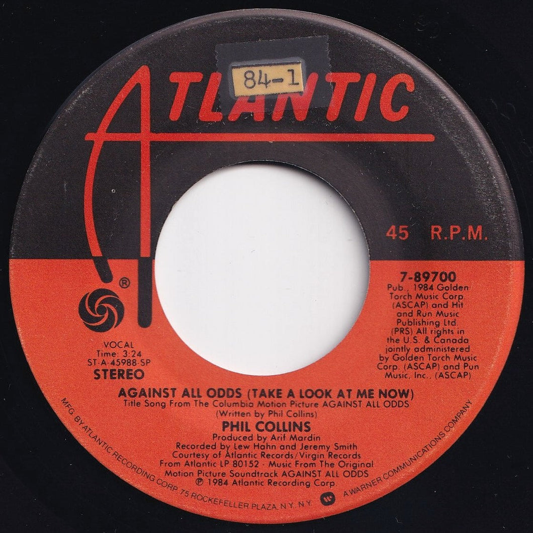 Phil Collins / Larry Carlton - Against All Odds (Take A Look At Me Now) / The Search (Main Title Theme From 