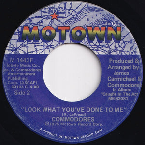 Commodores - Three Times A Lady / Look What You've Done To Me (7 inch Record / Used)