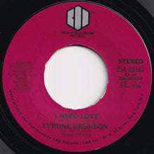 画像をギャラリービューアに読み込む, Tyrone Brunson - The Smurf / I Need Love (7 inch Record / Used)
