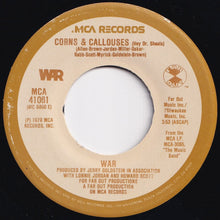 画像をギャラリービューアに読み込む, War - I&#39;m The One Who Understands / Corns &amp; Callouses (Hey Dr. Shoals) (7 inch Record / Used)
