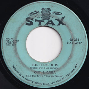 Otis Redding, Carla Thomas - Tramp / Tell It Like It Is (7 inch Record / Used)