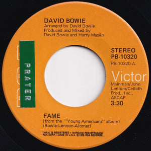 David Bowie - Fame / Right (7 inch Record / Used)