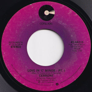 Cerrone - Love In 'C' Minor (Part 1) / (Part 2) (7 inch Record / Used)